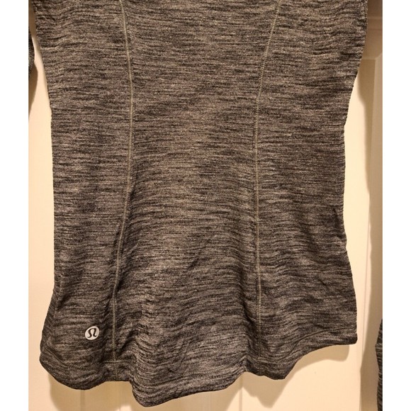Lululemon Women Grey Long Sleeve Running Shirt Semi Sheer Small? - Picture 4 of 9